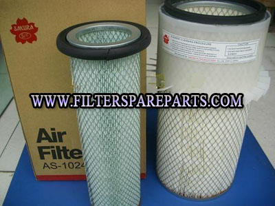 AS-1024 sakura air filter - Click Image to Close